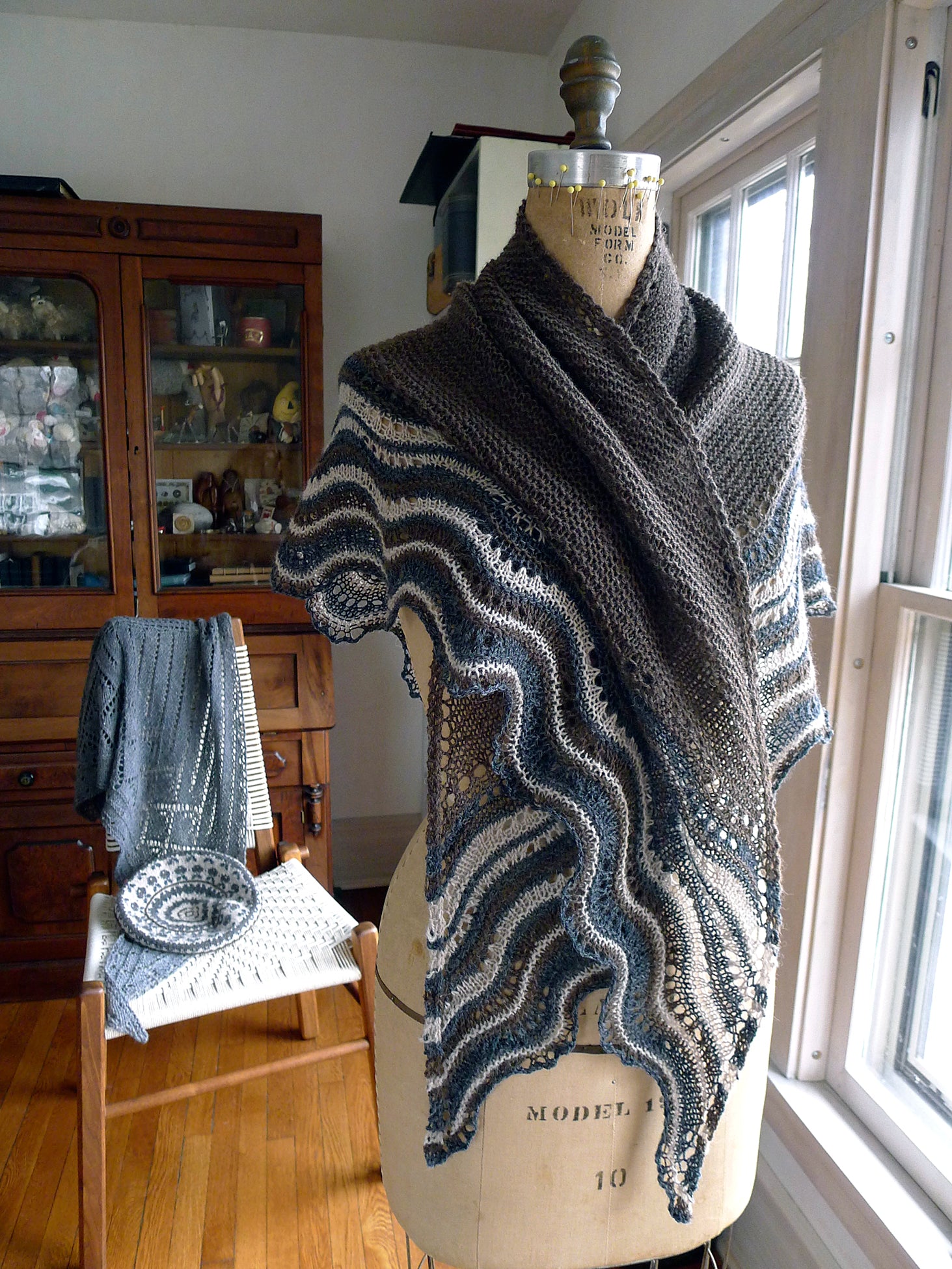 Sheltie Triangle <br/><small>knitting pattern</small>