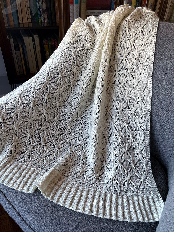 Spring Frost Scarf, Wrap, or Blanket