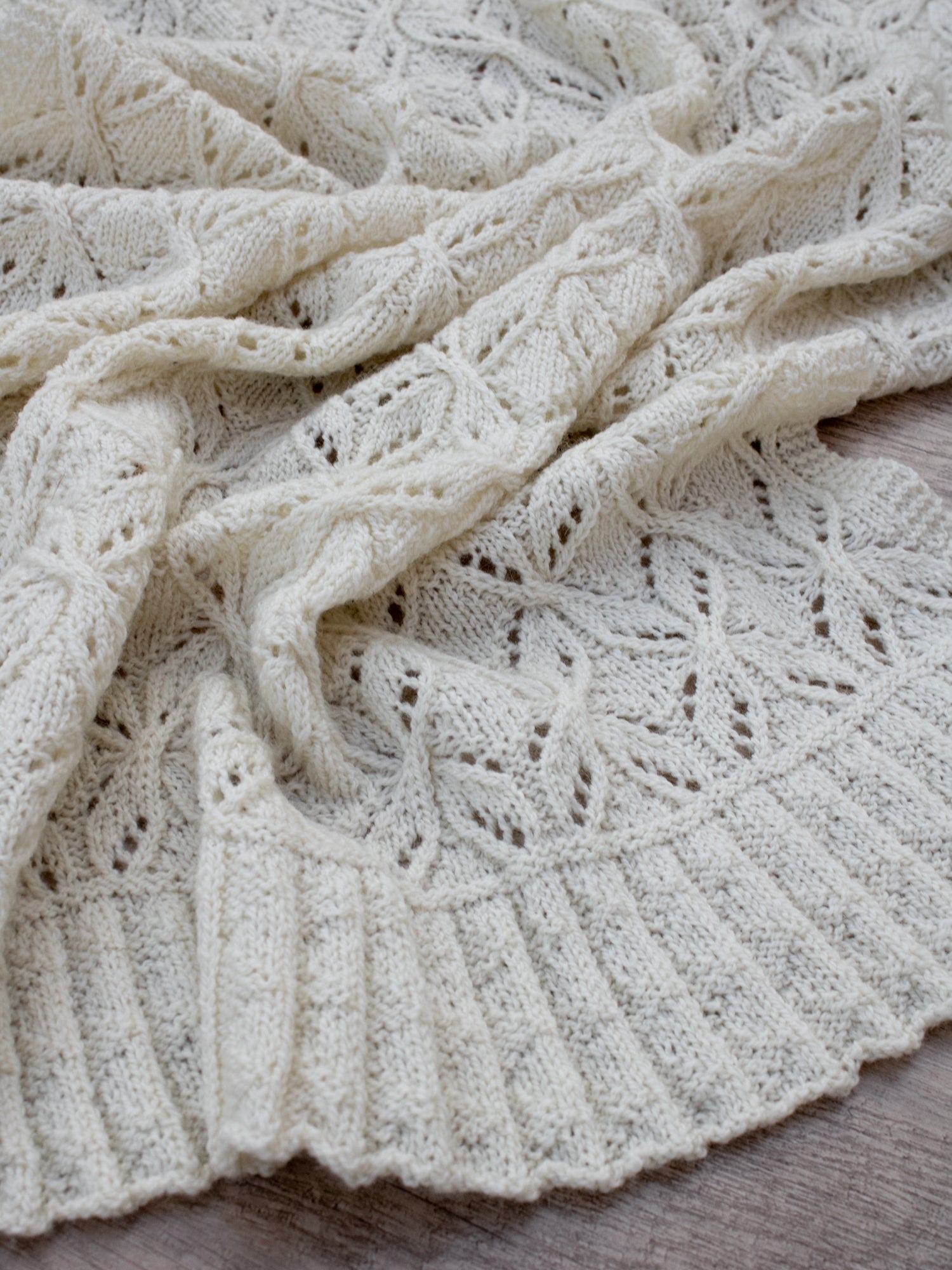 Spring Frost Scarf, Wrap, or Blanket <br/><small>knitting pattern</small>