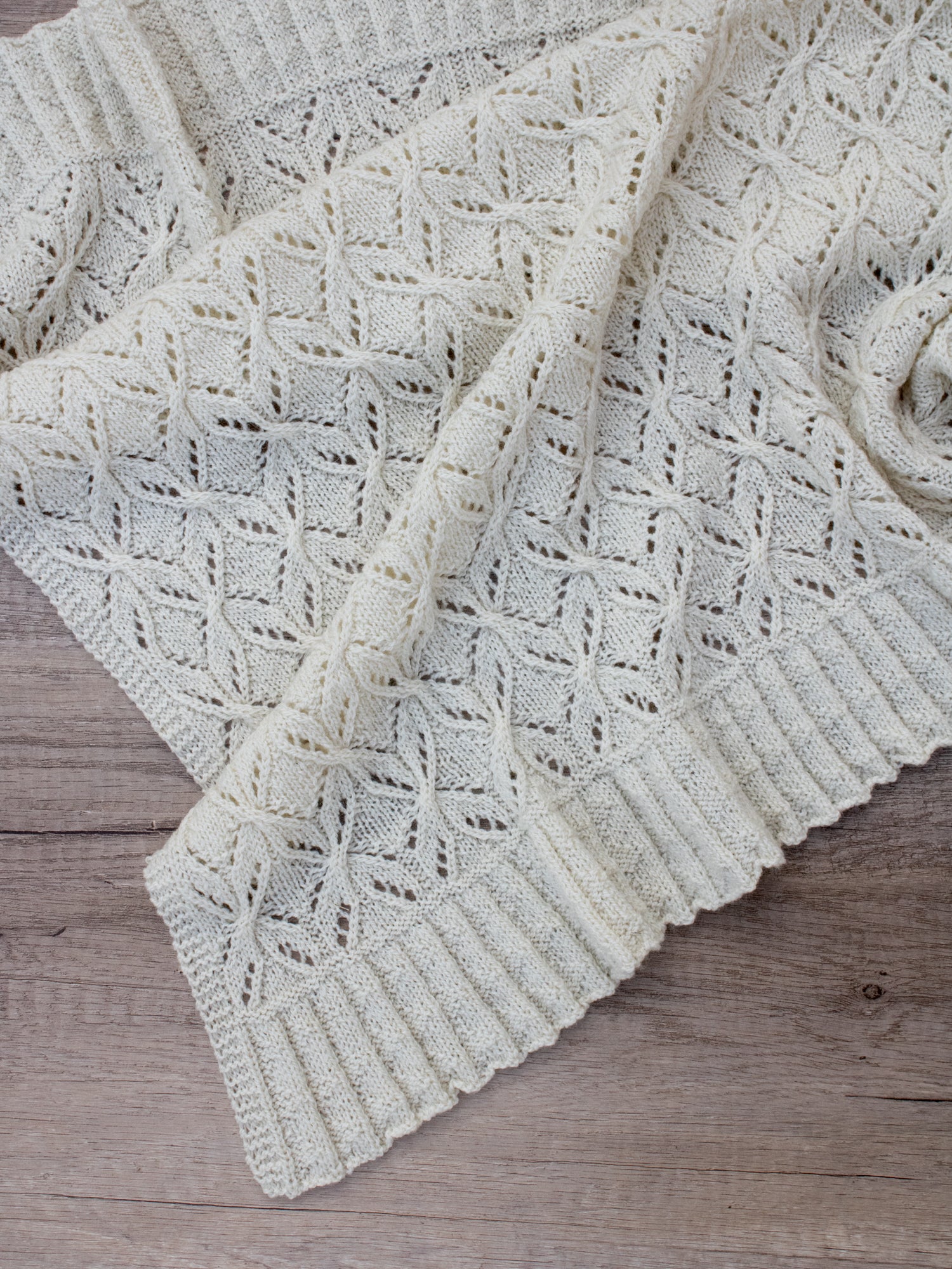Spring Frost Scarf, Wrap, or Blanket <br/><small>knitting pattern</small>
