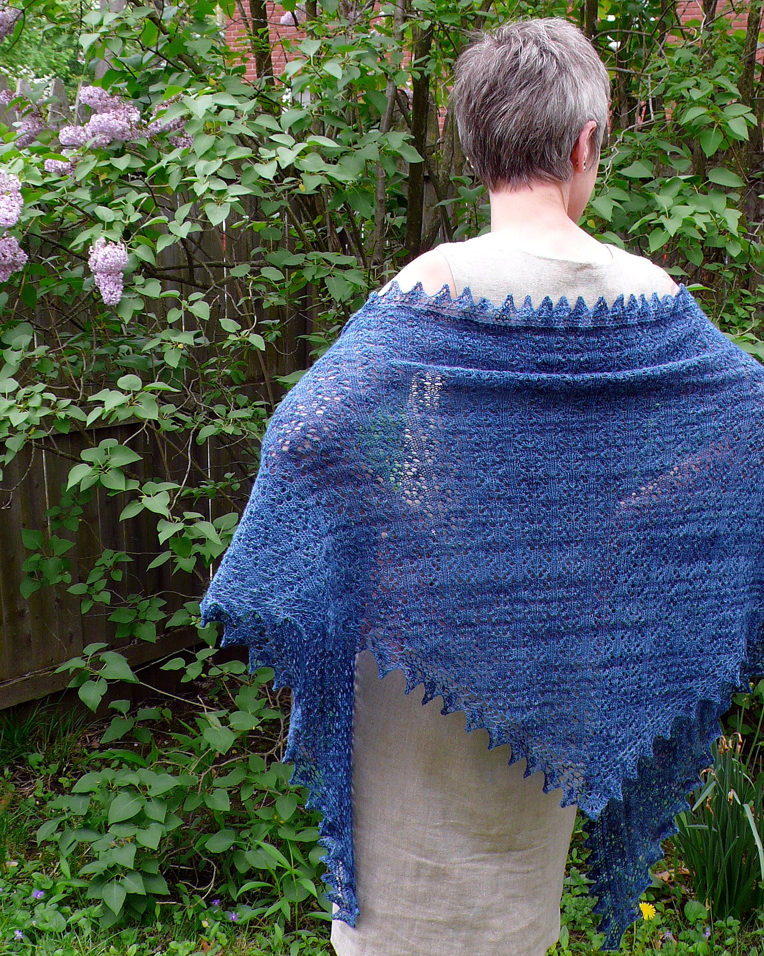 Star of Evening Triangle <br/><small>knitting pattern</small>