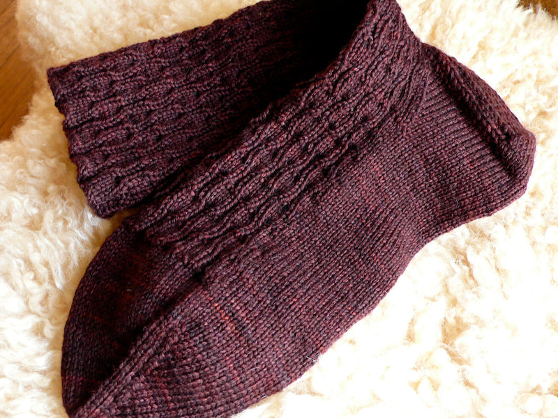 Tesserae Sock knitting pattern