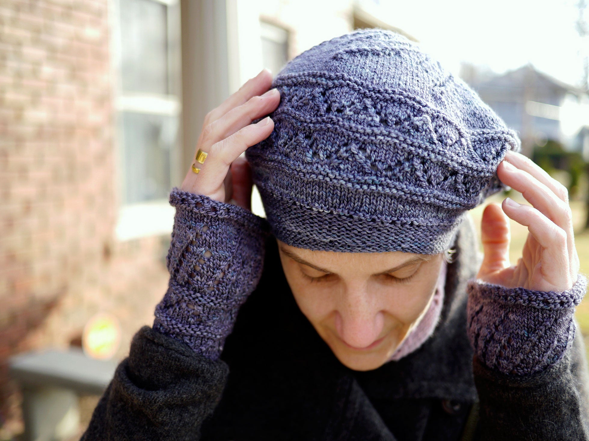 Typhoon Cuffs <br/><small>knitting pattern</small>