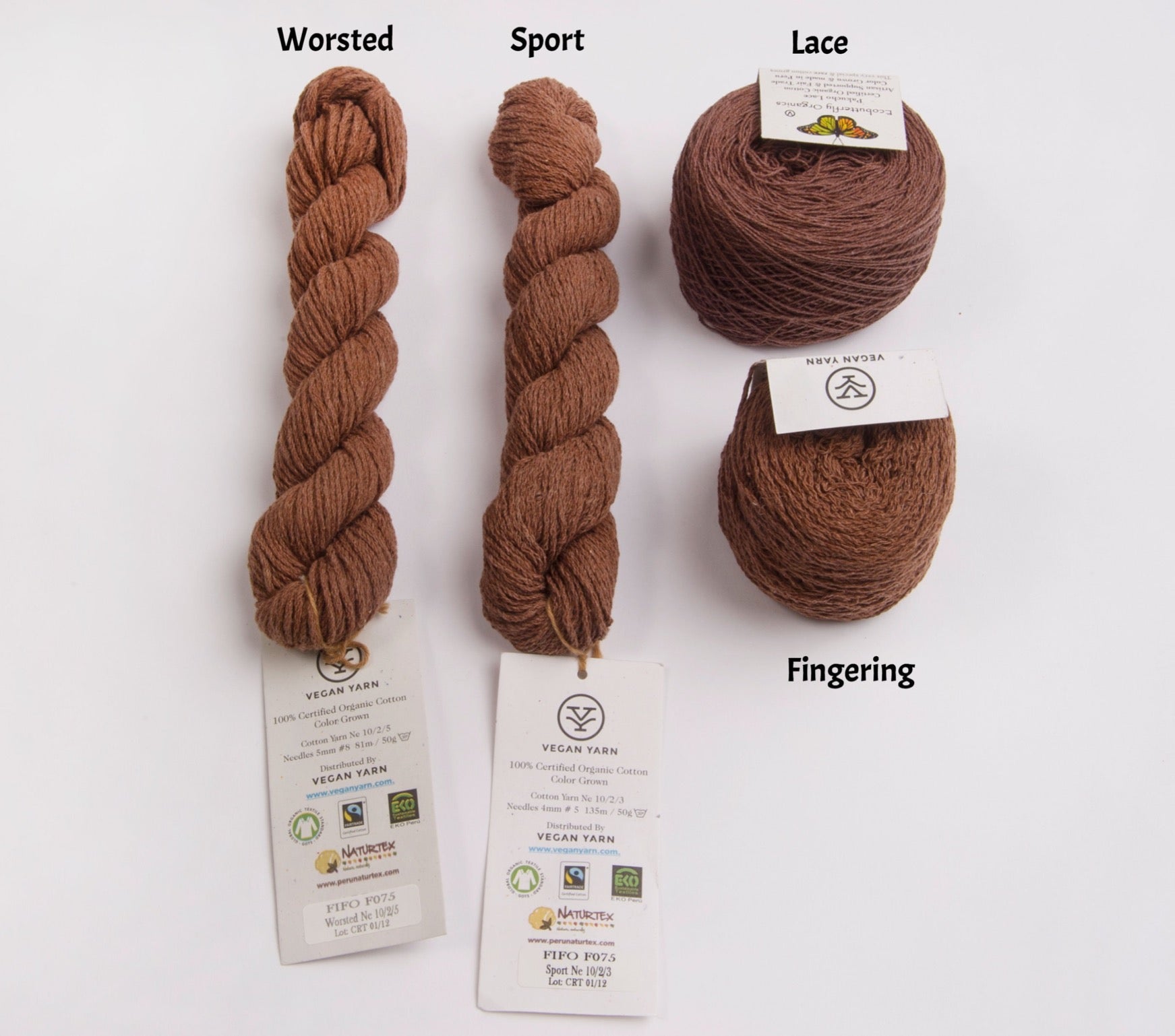 Vegan Yarn FIFO Pakucho Cotton