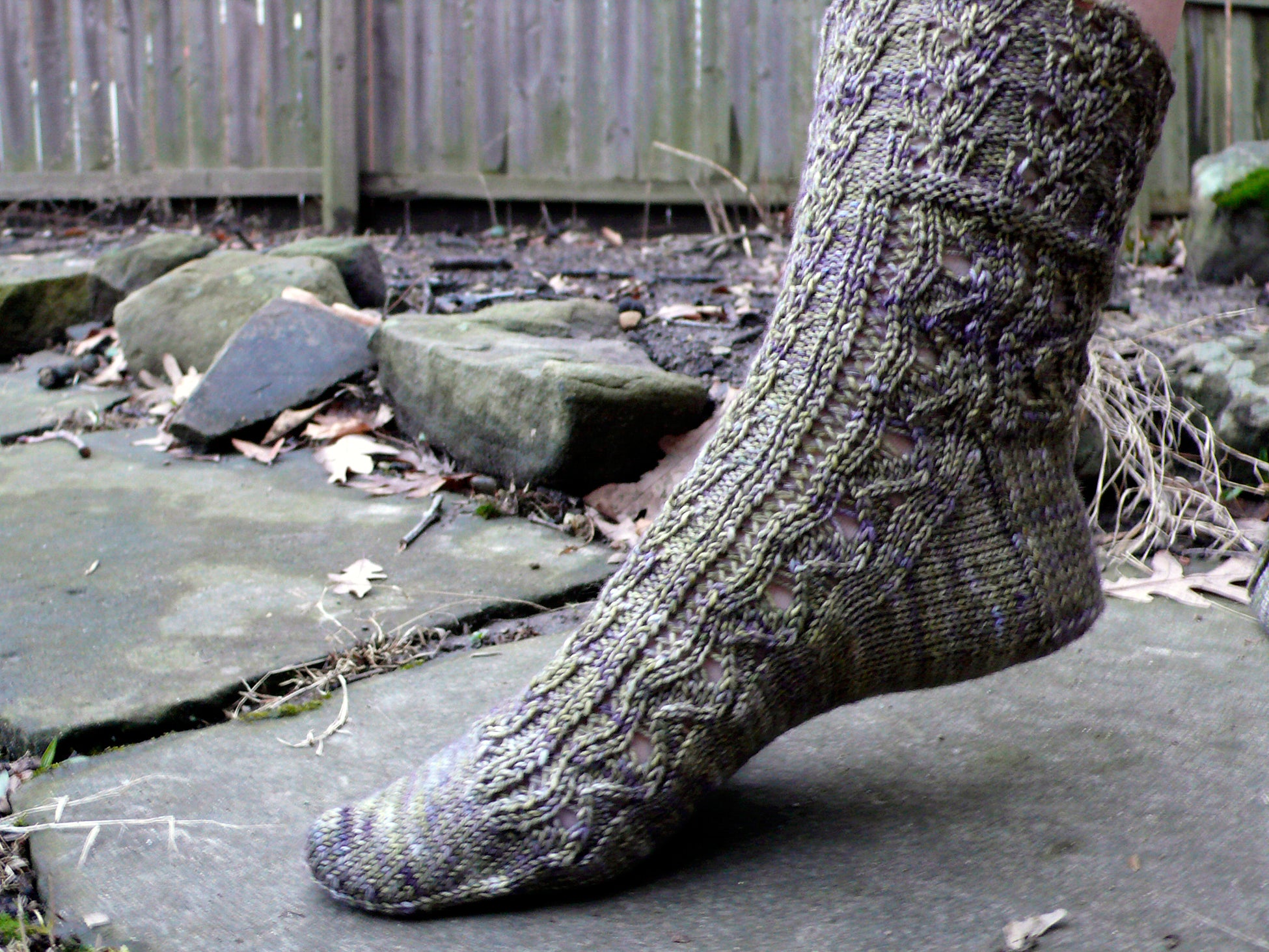 Violets Rising <br/><small>knitting pattern</small>