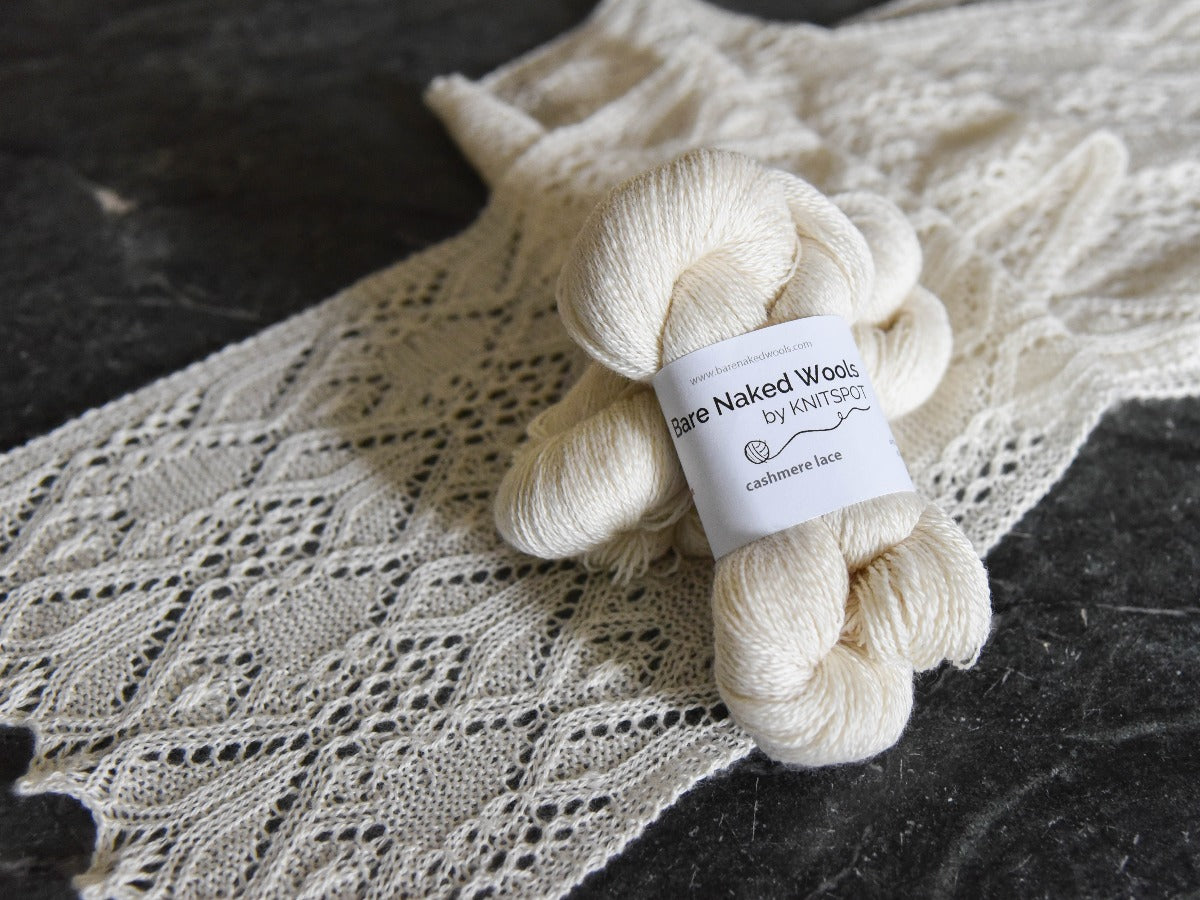 Cashmere Laceweight Yarn by Bare Naked Wools