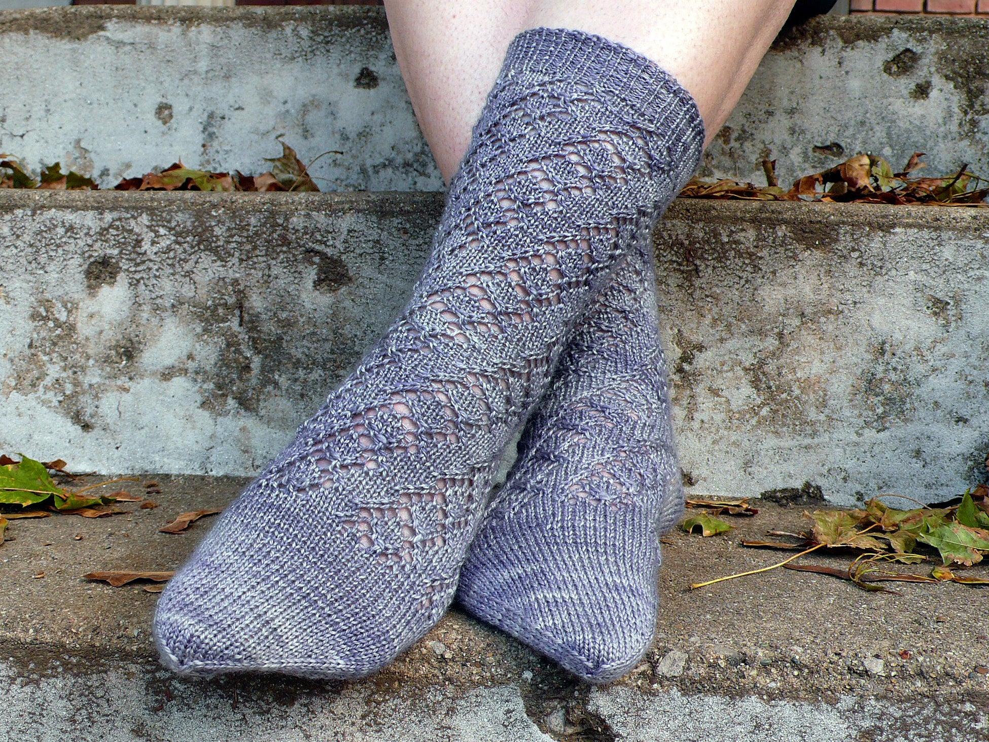 Winding Diamonds <br/><small>knitting pattern</small>