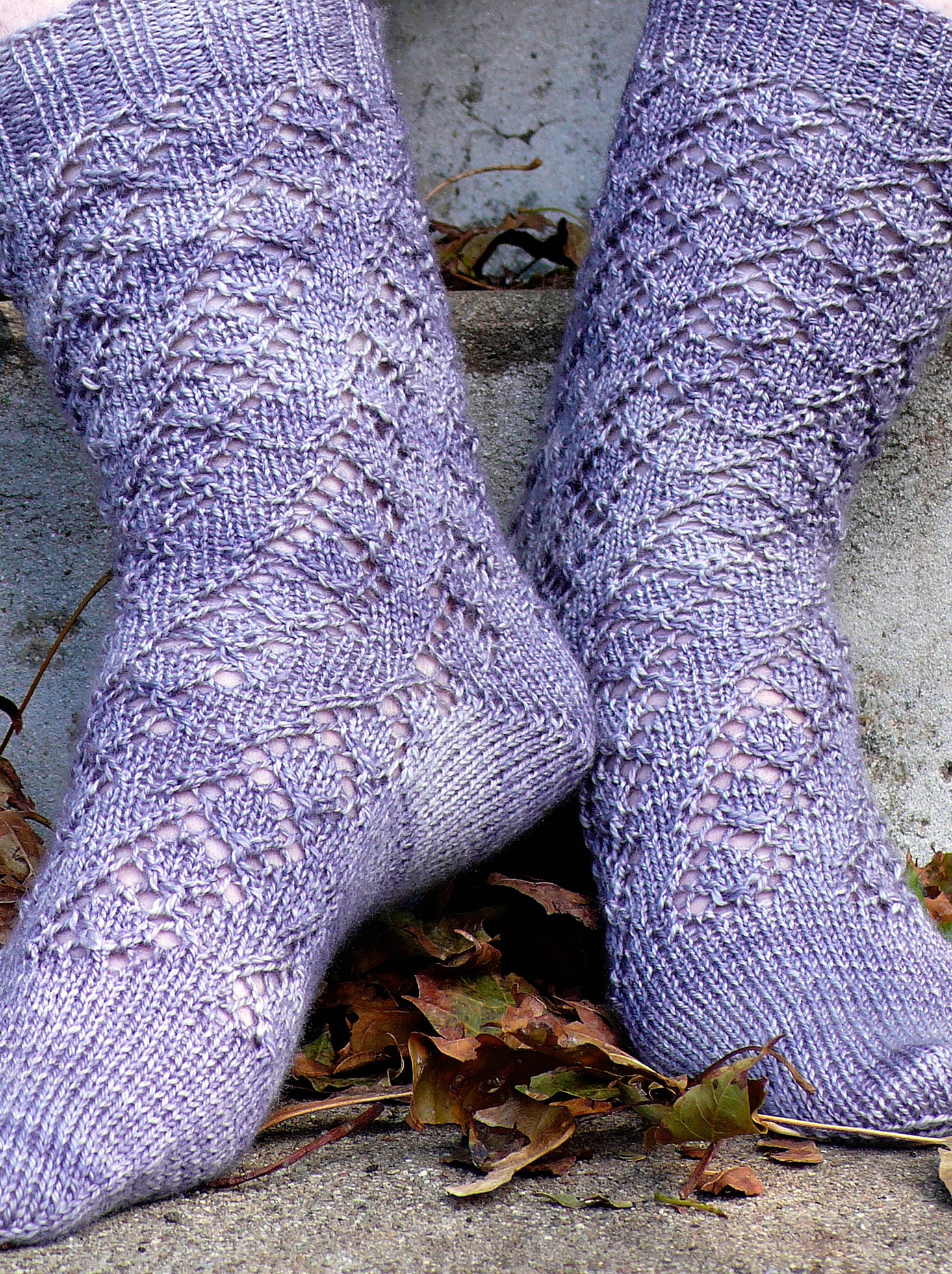 Winding Diamonds <br/><small>knitting pattern</small>