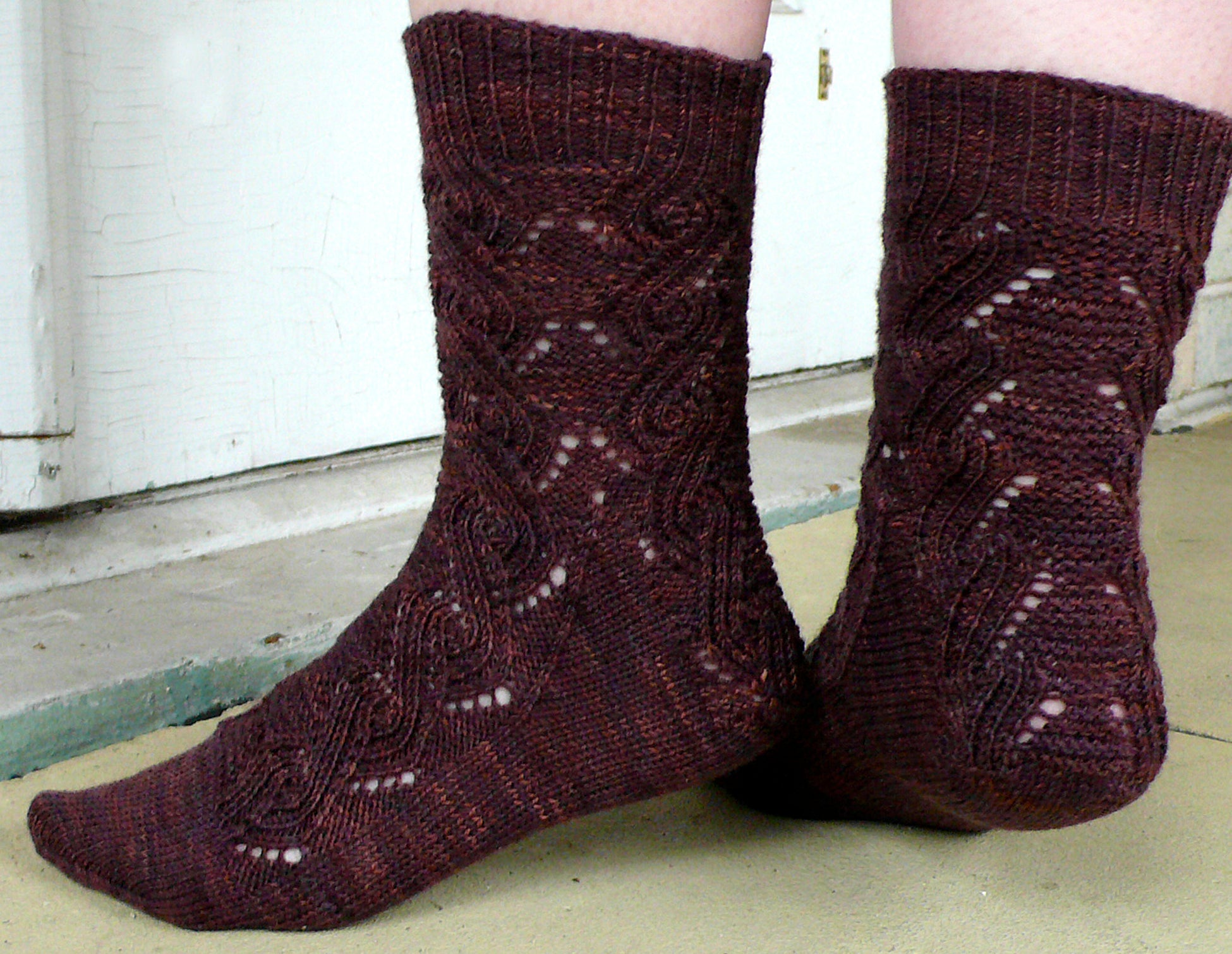 Woodsmoke Sock <br/><small>knitting pattern</small>