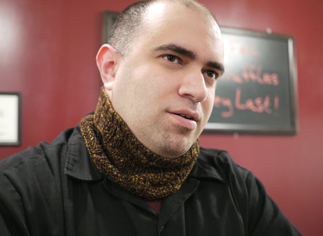 Woodstacking Cowl <br/><small>knitting pattern</small>